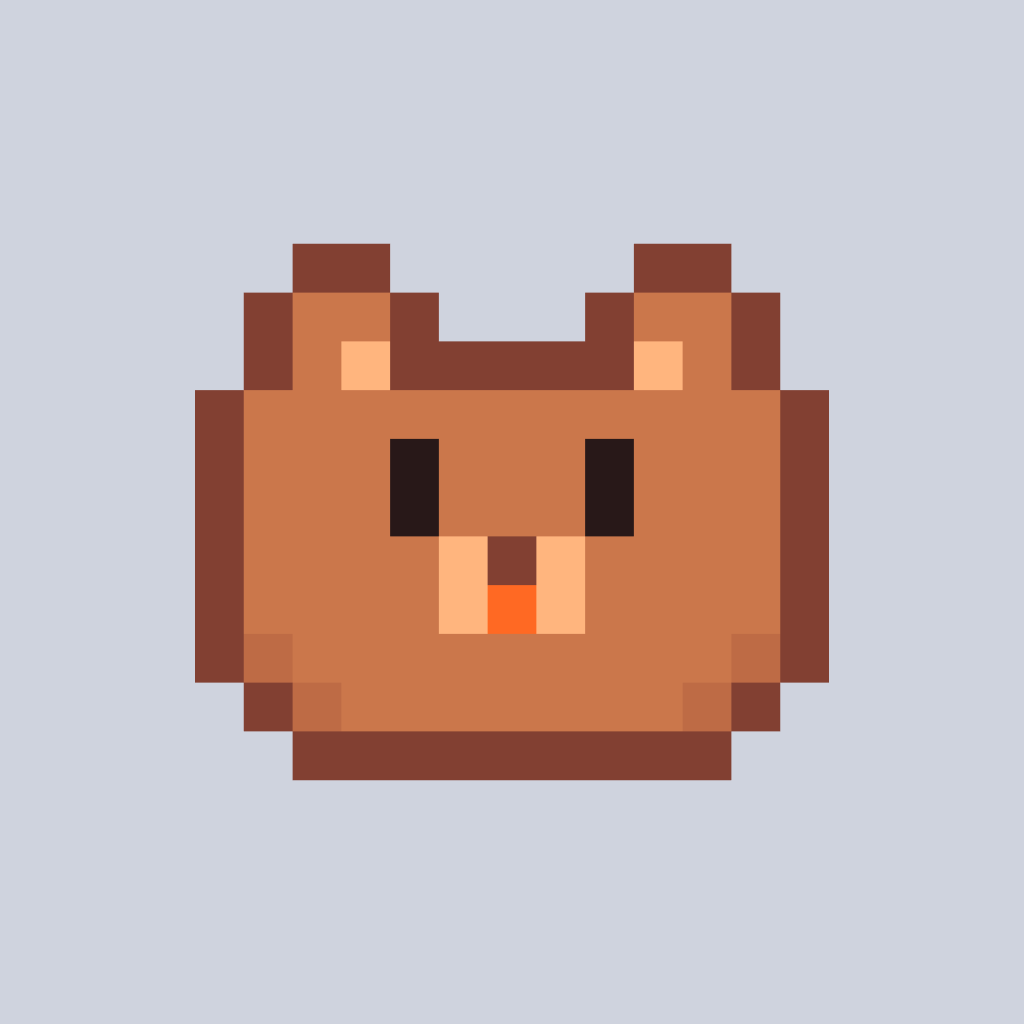 pixel bear 1115